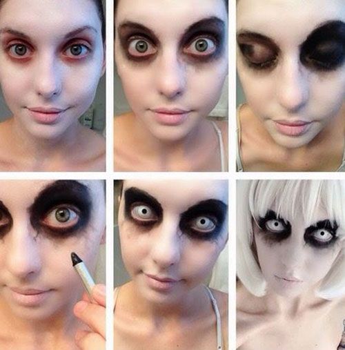 step by step fx makeup easy