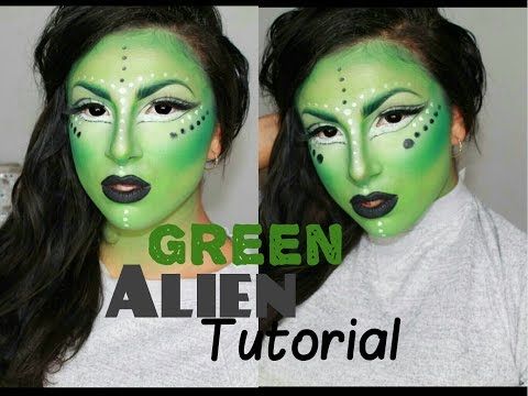 easy alien makeup