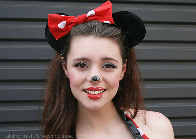 minnie mouse makeup easy