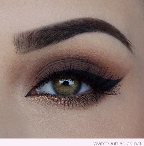 easy natural makeup for brown eyes