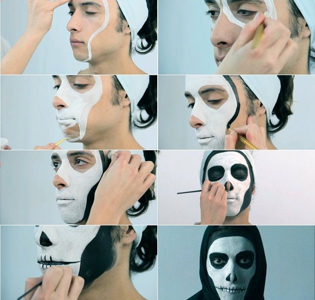 easy halloween makeup ideas for guys