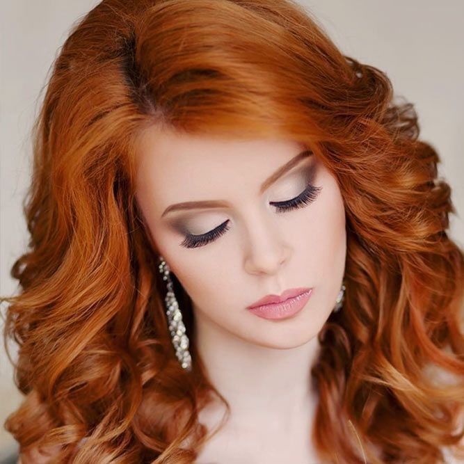 wedding makeup ideas for redheads