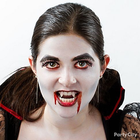 easy vampire makeup for toddlers