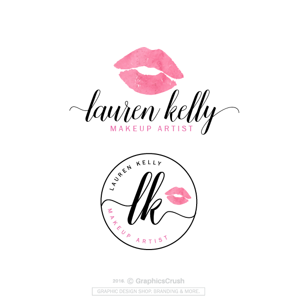 logo design for makeup artist