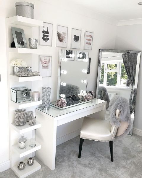 makeup desk decor ideas