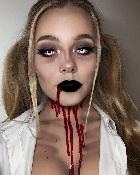 school girl makeup ideas halloween