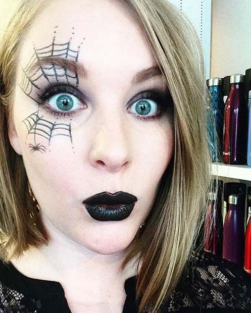 easy halloween makeup ideas for work