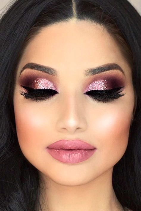 sexy and glam makeup idea