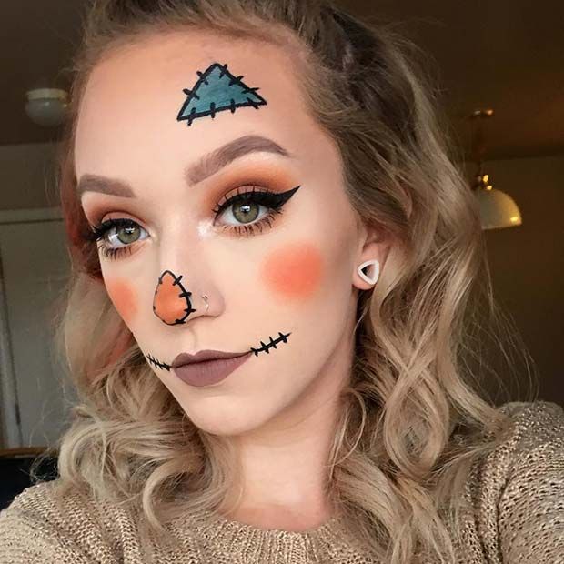 makeup ideas halloween funny
