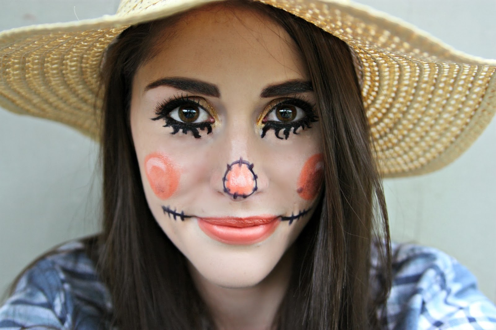 scarecrow makeup ideas for halloween