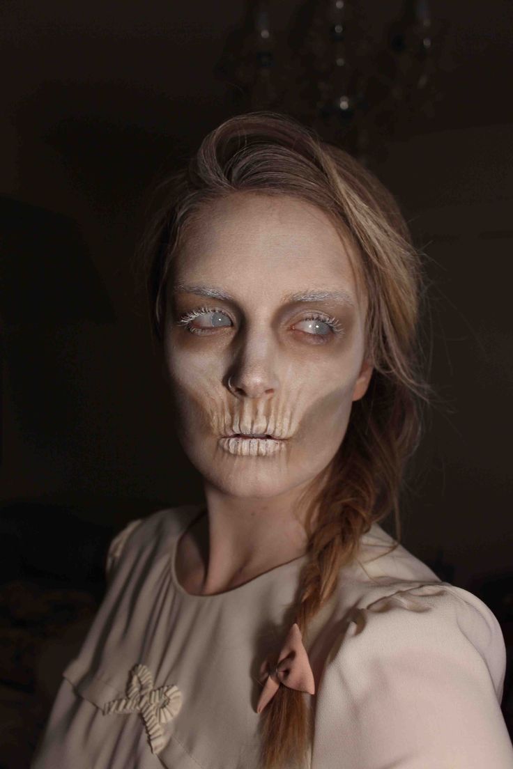 scary ghost makeup ideas