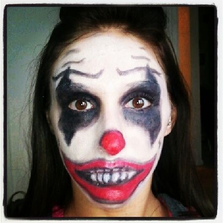 clown makeup ideas scary