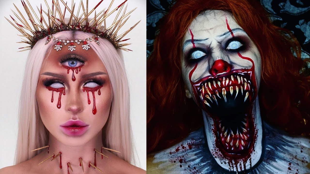 scary halloween makeup ideas tumblr