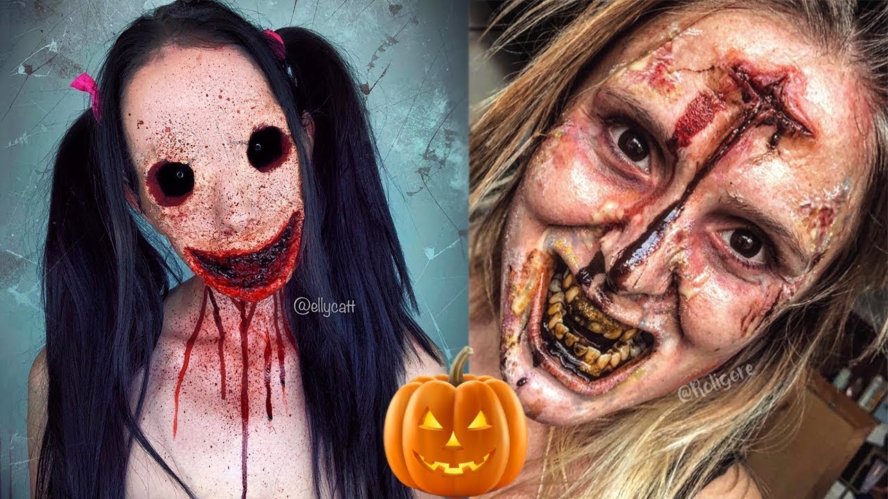 scary halloween makeup ideas youtube