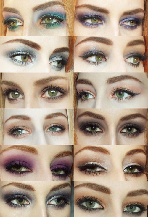 makeup ideas for blue eyes and red hair