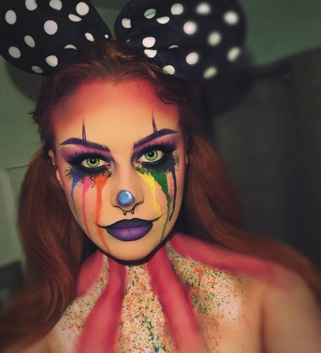 clown makeup ideas cute