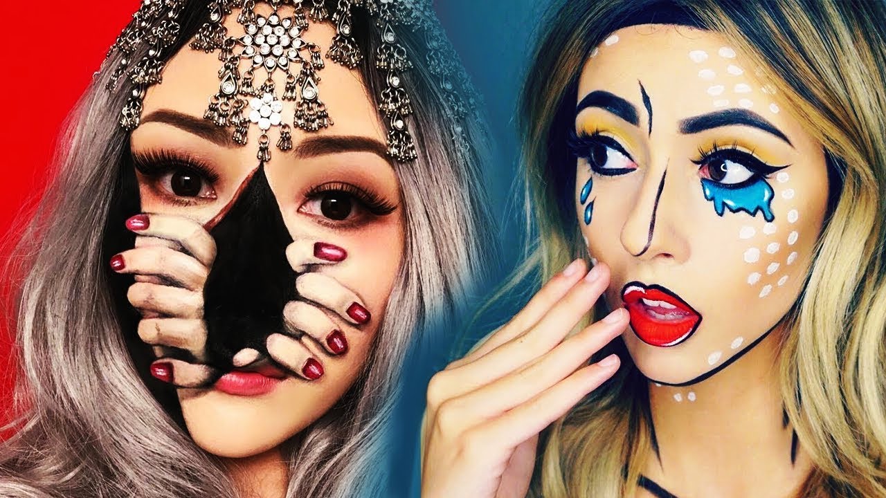 halloween makeup easy 2021