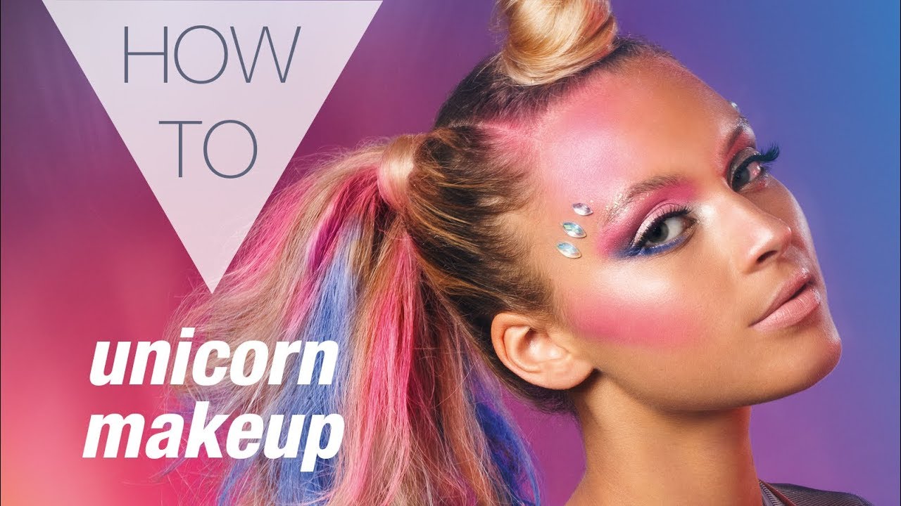 how to do unicorn makeup easy