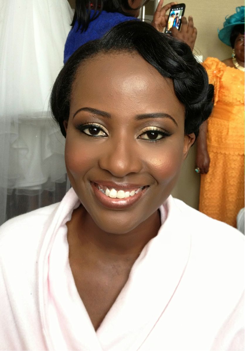 bridal makeup look for dark skin