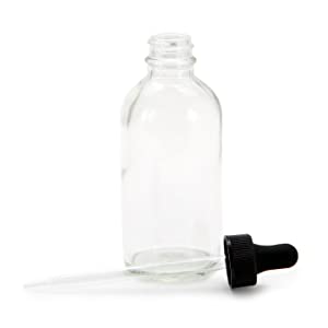 Vivaplex droppers glass bottles