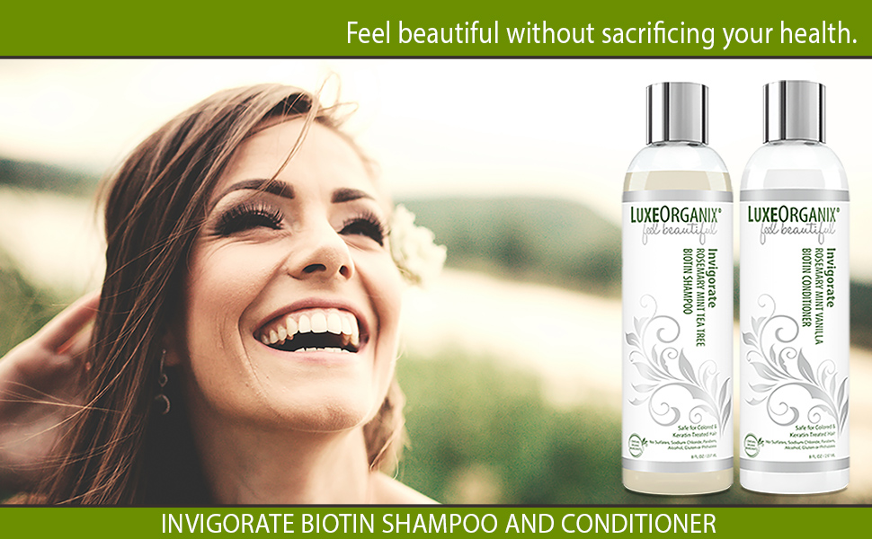 sulfate free shampoo and conditioner, biotin shampoo and conditioner, keratin shampoo