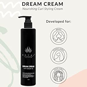 Royal Locks Dream Cream Nourishing Curl Styling Cream