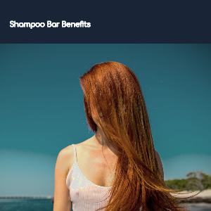 Zero Waste shampoo bar with argan oil for dry hair
