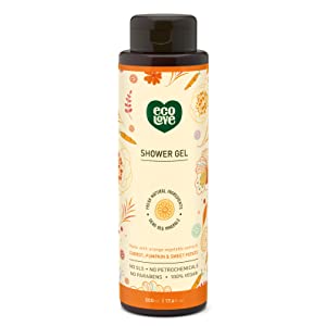 natural vegan organic shower gel