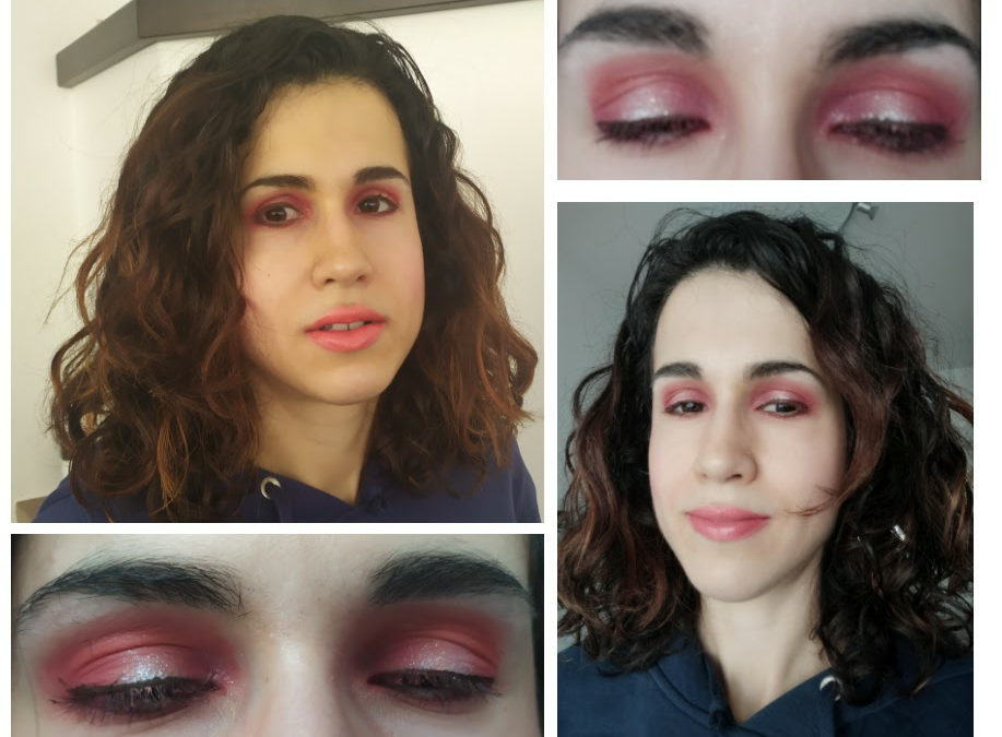 Monochromatic coral appearance.  Because coral is one of my favorite colors and I don’t mind that it’s supposed to be a summer color for spring guys (and it’s winter and I’m fall).  Do you think this color could work on me anyway?  CCW!  as well as suggestions for improving the light of images
