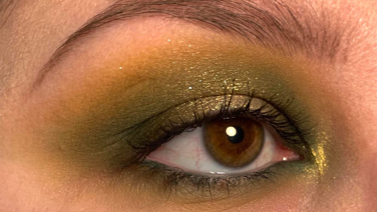 Inspired by the Raw Kristi Beauty At Forest Sight Gold-Green Forest look, but I bought my stash