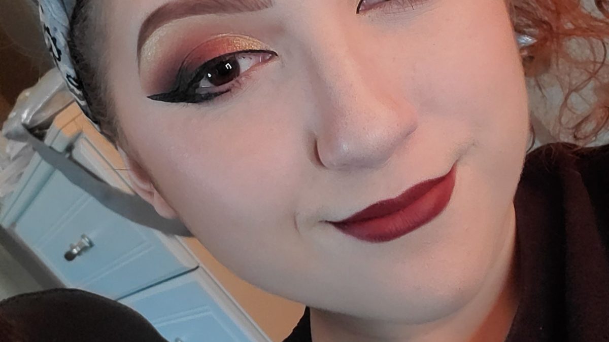 What do you think?  I’m a little new to using lipstick and foundation