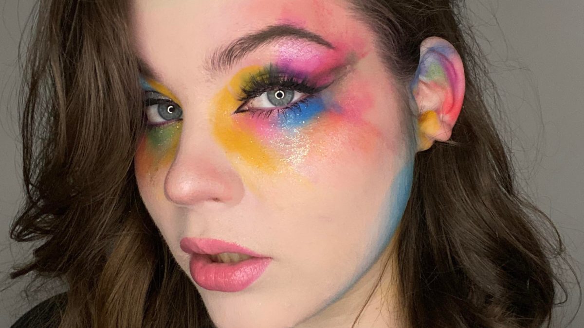 Have you ever smacked colors and glitter on your face and wished for the best?