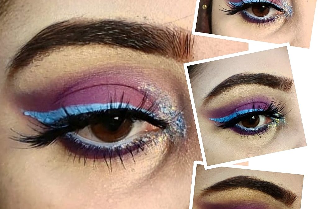 The combination of purple and blue.  The unicorn feels!