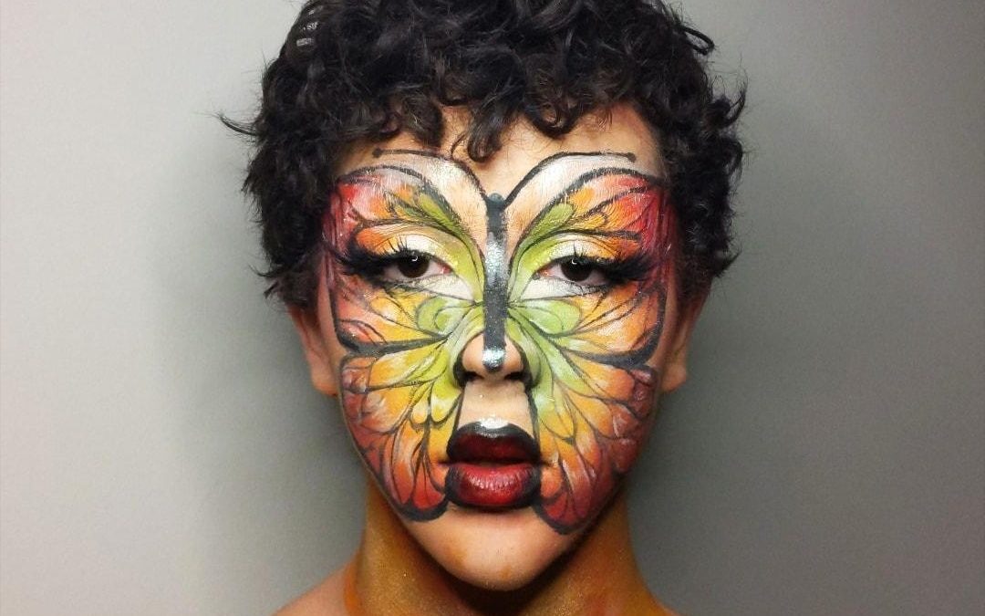 Butterfly!!  Inspired by stained glass