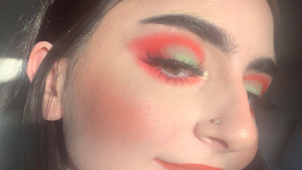 made a look inspired by real peaches!  🍑✨