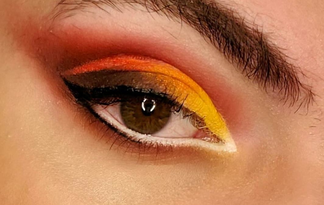 I’m pretty new to beauty makeup, but here’s a look I did this morning!  BLAZE 🔥