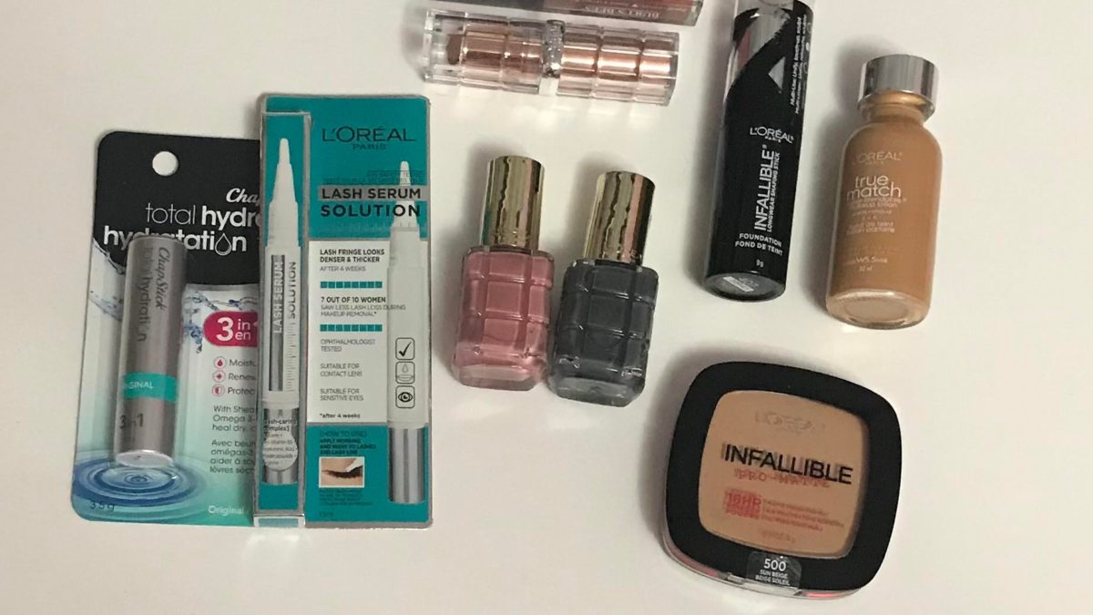 Clearance today.  Mainly L’Oréal